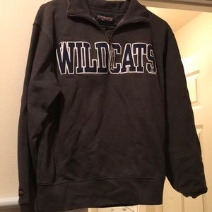 1/4 zip Arizona wildcats sweatshirt